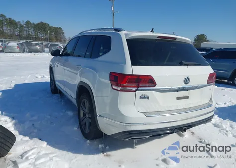 2019 Volkswagen Atlas 3.6L V6 Sel R-Line z USA, uszkodzony, nr VIN 1V2SR2CA3KC591858